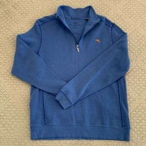 Tommy Bahama 1/4 Zip Pullover. Excellent condition. Worn once. Size L.